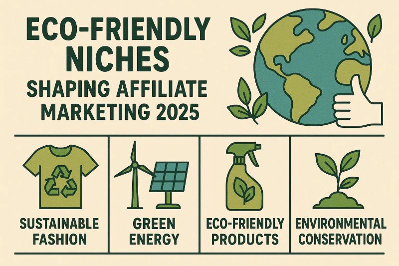 Eco-Friendly Niches Shaping Affiliate Marketing 2025