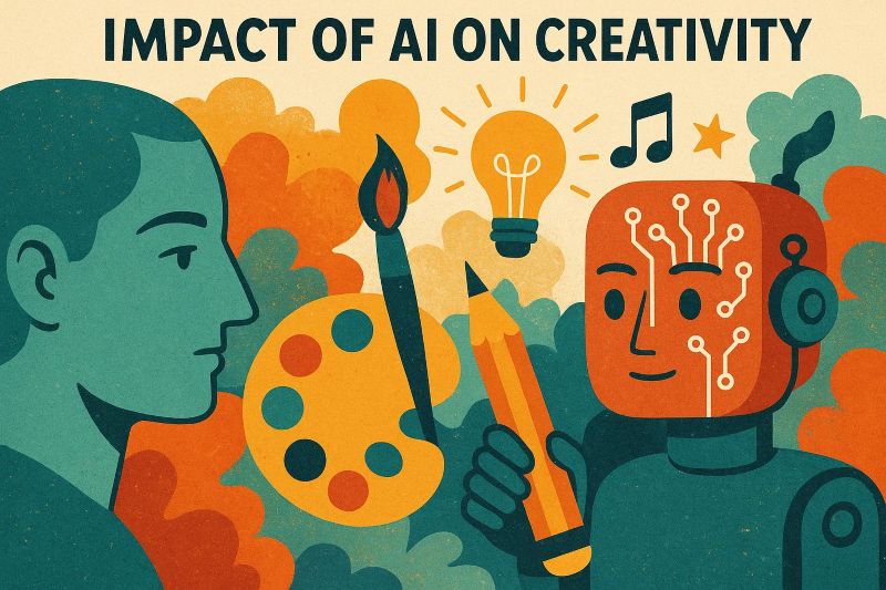 Impact of AI on Creativity: Art, Music, and Content Creation