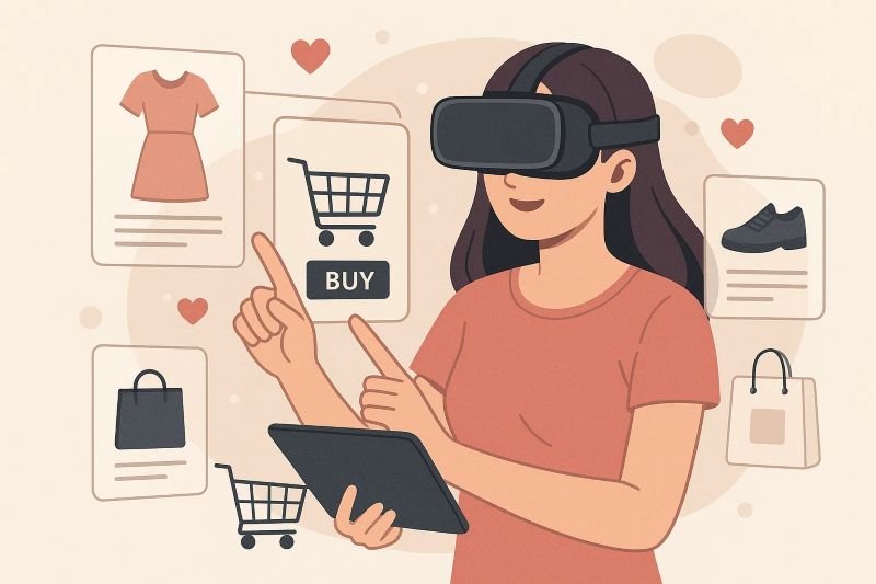 Virtual Shopping with AR & VR in E-Commerce